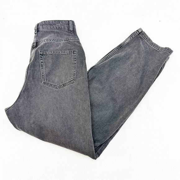 & Other Stories Loose Fitting Charcoal Straight Leg Denim Jeans Size 25 EUR - Picture 11 of 11